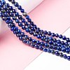 Natural Lapis Lazuli Beads Strands X-G-F561-5mm-G-4