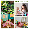 30Pcs 10 Styles Resin Fruit Miniature Ornaments DJEW-WR0001-12-5
