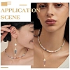 3Pcs 3 Colors Barss Pendants KK-YW0004-56-6