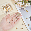 50Pcs Brass Charms KK-ME0001-64-3