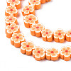Handmade Polymer Clay Bead Strands CLAY-N011-48A-11-3