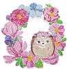 Wreath with Owl DIY Diamond Painting Display Kits PW-WG6CCDD-01-1