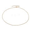 Brass Figaro Chain Necklaces NJEW-JN03209-1