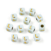 Plating Acrylic Beads OACR-N140-01C-L-1