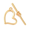 Rack Plating Eco-Friendly Brass Toggle Clasps KK-S403-15G-2