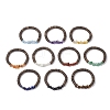 10Pcs 10 Styles Natural Mixed  Gemstone & Coconut Beaded Stretch Bracelets for Women Men BJEW-JB12598-1