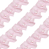 Polyester with Plastic Pearl Bead Wrinkle Ribbon OCOR-WH20003-63A-6