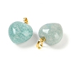 Natural Amazonite Pendants G-J386-H16-G-2
