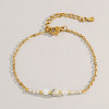 Bohemian Style Natrual Moonstone Beads Link Bracelets NZ3920-4-1