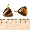 Natural Tiger Eye Pendants G-L614-D04-G02-3