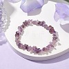 Natural Amethyst Beads Kids Bracelets BJEW-JB10611-03-2