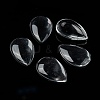 Transparent Teardrop Glass Cabochons GGLA-R024-30x20-6