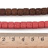 Handmade Porcelain Imitation Lava Rock Beads Strands PORC-P032-01B-M-4