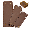 3Pcs Imitation Leather Bag Base DIY-WH0816-166A-G-1