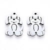 Tarnish Resistant 304 Stainless Steel Pendants LS-STAS-N092-68-2