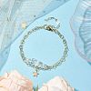 Opalite Chip Multi-Strand Bracelet Sets BJEW-JB10500-03-2