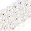 Natural Quartz Crystal Beads Strand G-T140-08-2