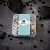 36Pcs 18 Styles Baking Paint Alloy Pendants FIND-CD0001-02-4