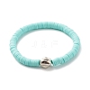 Rice Shape Beads Stretch Bracelets Set BJEW-JB07444-7