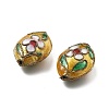 Handmade Cloisonne Beads CLB-Q002-08E-2