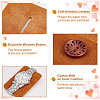 Rectangle Imitation Leather Single Watch Pouch Storage Bags ABAG-WH0051-07-4