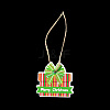 Christmas Theme Paper Big Pendant Decorations HJEW-F018-01-3