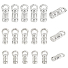 18Pcs 3 Styles 925 Sterling Silver Cord End STER-PH0002-11-1