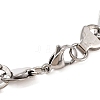 Tarnish Resistant 304 Stainless Steel Mariner Link Chain Bracelets BJEW-B078-52P-3