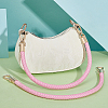 Imitation Leather Braided Round Cord Bag Handles with Zinc Alloy Clasps FIND-WH0126-941C-02-4