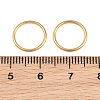 Ion Plating(IP) 304 Stainless Steel Closed Jump Rings STAS-G393-06G-11-2