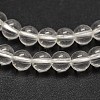 Synthetic Quartz Round Bead Strands PIEG-J002-16-8mm-3