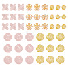 104Pcs 5 Styles Acrylic Beads OACR-TA0004-52-3