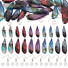 DIY Wing Dangle Earring Making Kit DIY-TA0005-44-1