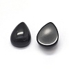 Natural Obsidian Cabochons G-O175-22-10-2