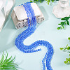 4 Strands 4 Styles Transparent Glass Beads Strands EGLA-TADJ0001-01-3