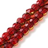 Electroplate Glass Beads Strands LS-EGLA-A040-01B-1