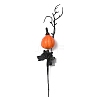 Plastic & Foam Artificial Pumpkin Floral Pick with Maple Leaf TH-CBAC0DE-03-2