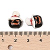 Halloween Theme Opaque Resin Cabochons CRES-M037-07A-02-3