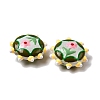 Baking Paint Glass Enamel Beads LAMP-K039-34D-3