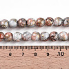 Baking Paint Glass Beads X1-DGLA-N003-8mm-B05-5