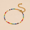 Bohemian Style Glass Seed Beaded Bracelets for Women QX0571-2