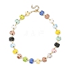 Handmade Porcelain Elephant Bead Necklaces NJEW-JN06672-3