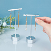 2Sets 2 Style T Shape Iron Earring Displays EDIS-PH0001-09-5