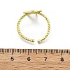 Brass Cuff Rings for Women RJEW-C123-08E-G-5