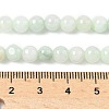 Natural Myanmar Jadeite Beads Strands G-M454-A01-6mm-5