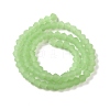 Imitation Jade Frosted Glass Bead Strands LS-EGLA-A039-J4mm-MD01-2