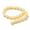 Craved Flower Synthetical Coral Bead Strands CORA-P004-A-2
