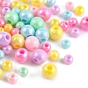 Opaque Acrylic Beads SACR-YW0001-33-3