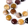 Natural Mookaite Beads Strands G-B153-A19-3