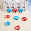 10Pcs 2 Colors Silicone Beads JX772A-4